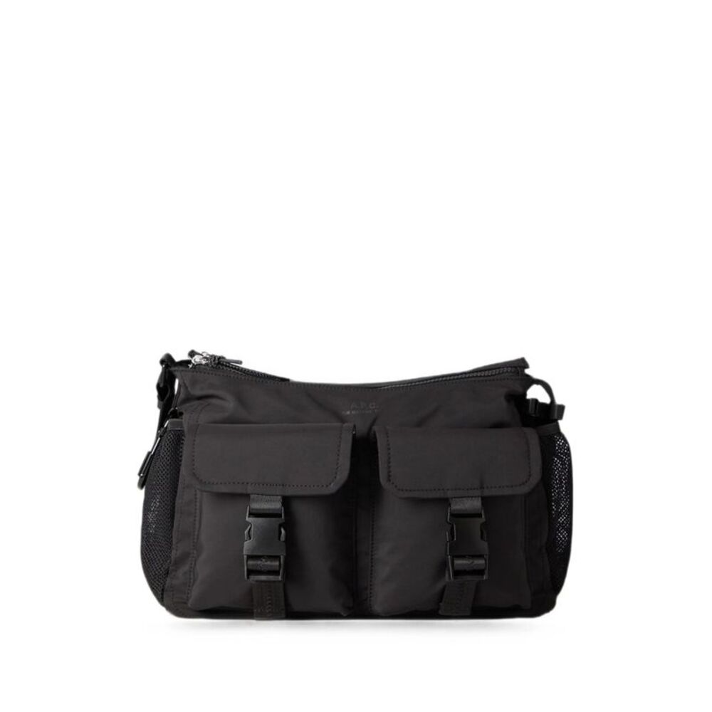 A.P.C. Black Shoulder Bags Men